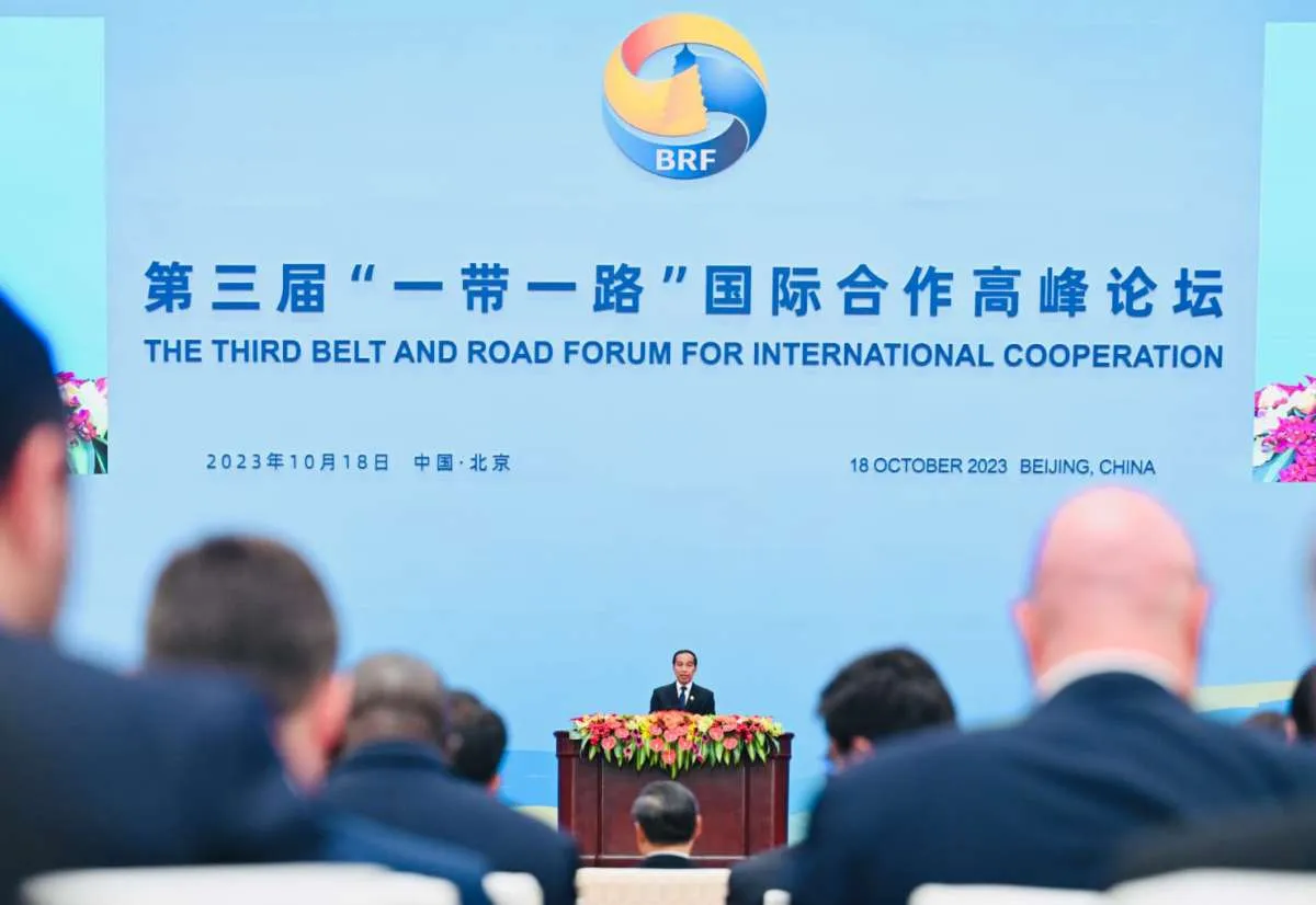 Jokowi Ingin Sinergi Belt Road Initiative untuk Pembangunan Infrastruktur Diperkuat