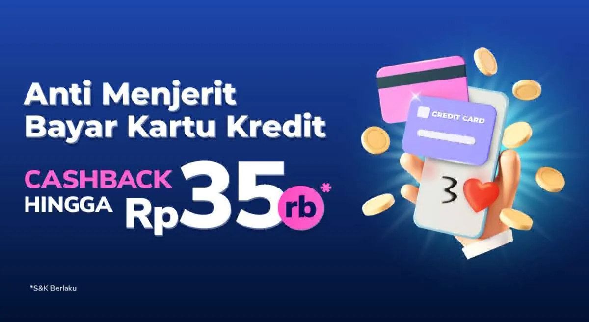 Promo Tokopedia Juli 2022, Nikmati Cashback Saat Bayar Tagihan Kartu Kredit