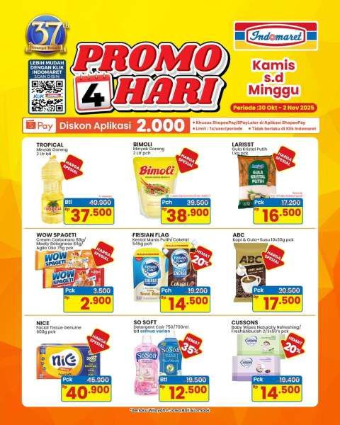 Promo Indomaret 30 Oktober-2 November 2025