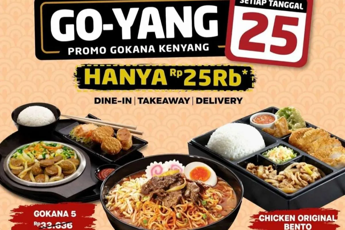 Promo Gokana 25 Januari 2022, Tiap Tanggal 25 Ada Paket Goyang 25 Cuma Rp 25.000