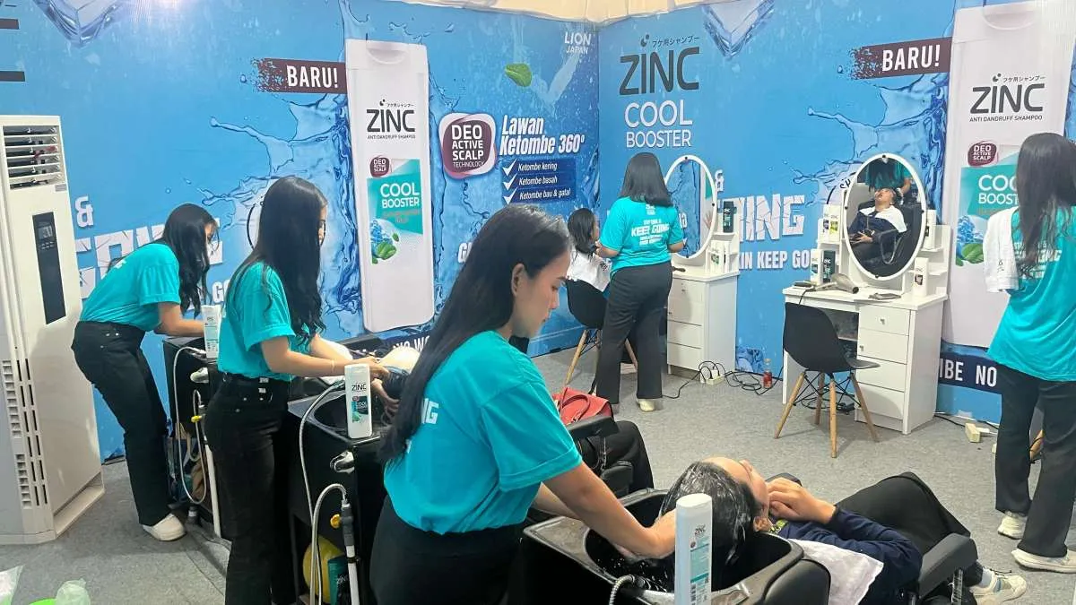 Mudik Tetap Segar, Zinc Sediakan Keramas Gratis di Posko Mudik Rest Area Ini