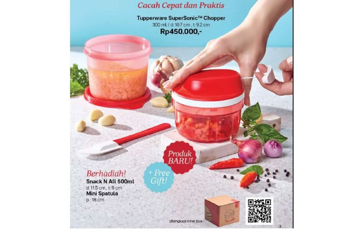 Katalog promo Tupperware September 2021, beli perabotan ini dapat bonus 