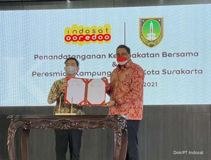 Dukung Pemulihan Ekonomi, Indosat Ooredoo Hadirkan Kampung Digital di Kota Surakarta