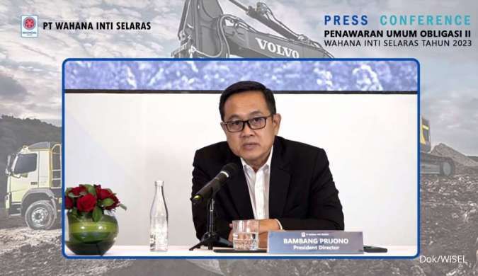 Presiden Direktur Wahana Inti Selaras, Bambang Prijono.