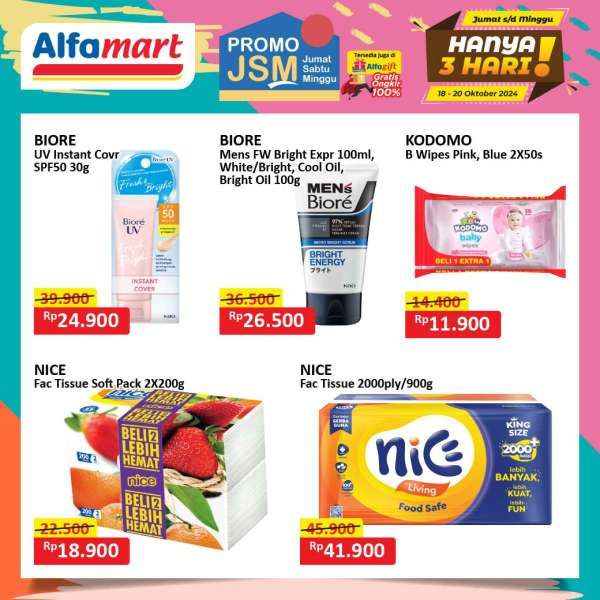 Promo JSM Alfamart Weekend 18-20 Oktober 2024