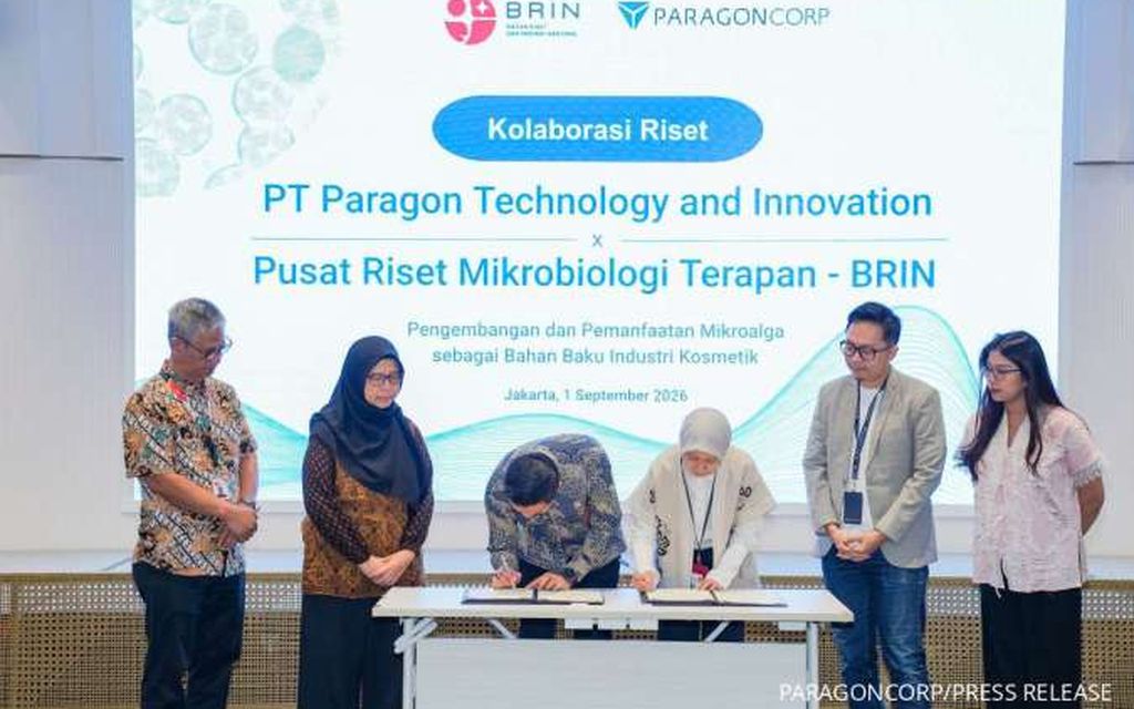  ParagonCorp dan BRIN Eksplorasi Mikroalga Lokal 