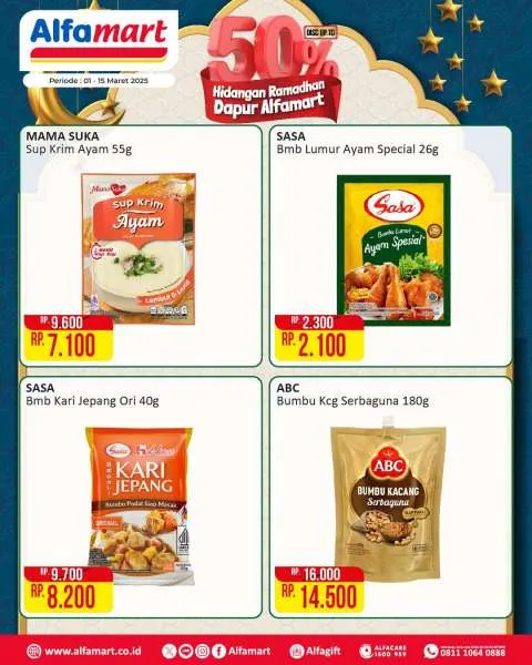 Promo Alfamart Kebutuhan Dapur Periode 1-15 Maret 2025