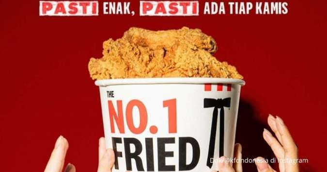 Promo KFC Hari Ini 10 November 2022, Promo KFC The Best Thursday Setiap Kamis