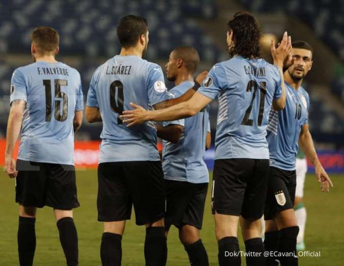 Jadwal Copa America 2021 Uruguay vs Paraguay: Adu taktik La Albirroja dan La Celeste