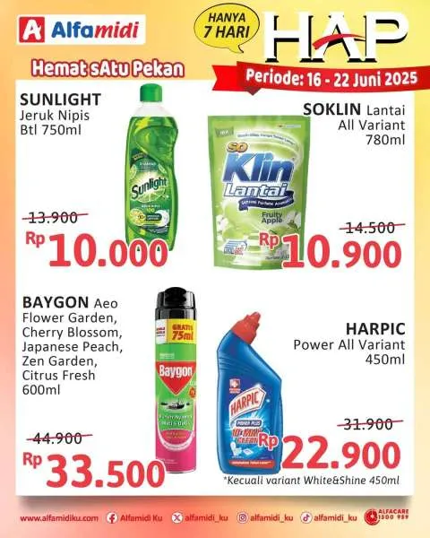 Promo Alfamidi Hemat Satu Pekan Periode 16-22 Juni 2025