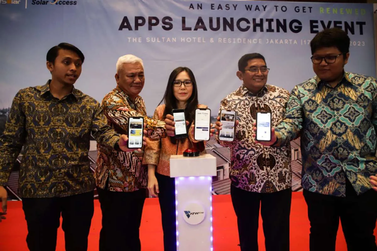 Mudahkan Akses Panel Surya, ATW Solar Luncurkan Dua Aplikasi Digital