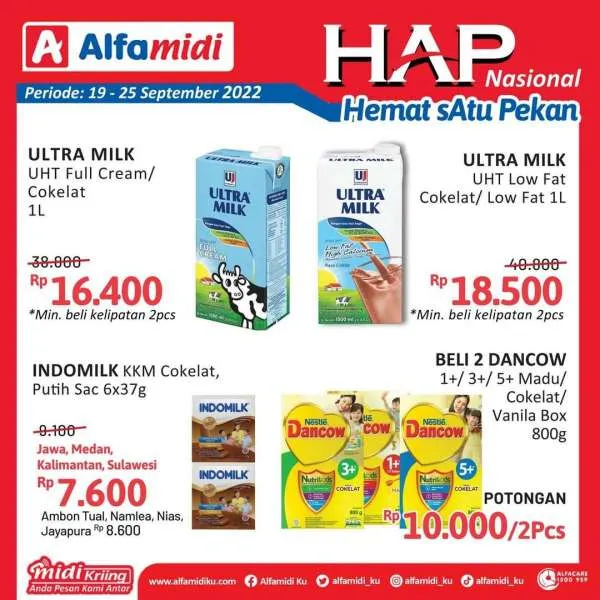 Promo Alfamidi Hemat Satu Pekan Periode 19-25 September 2022