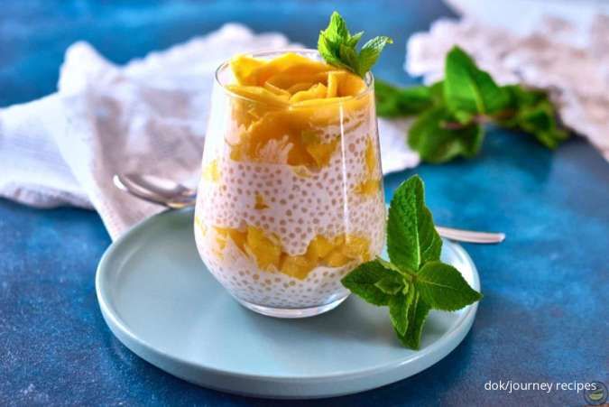 Resep Mango Sago Asal Hongkong, Takjil Mangga yang Manis Favorit Keluarga