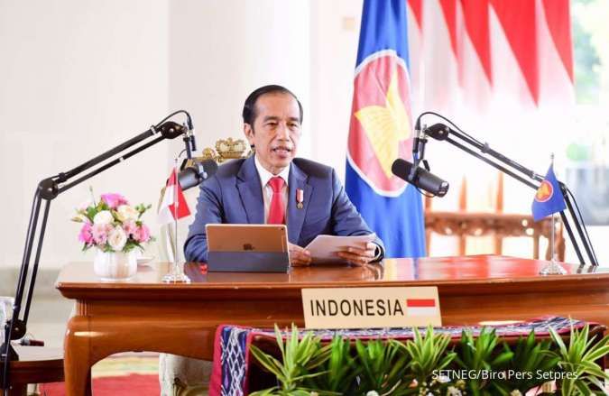 Jokowi ungkap alasan mengapa dirinya belum melakukan reshuffle kabinet 