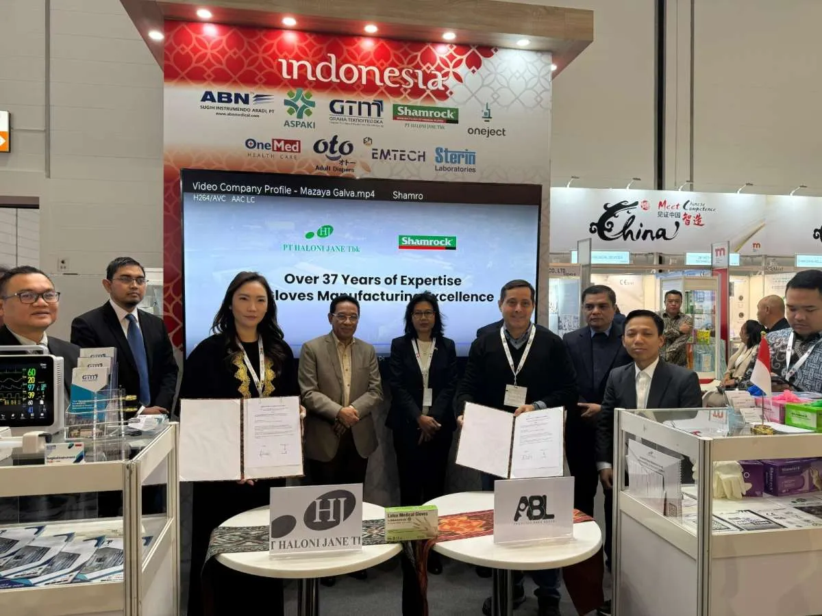 Sarung Tangan Medis Indonesia Diborong Brasil dengan Potensi Transaksi Rp 200 Miliar