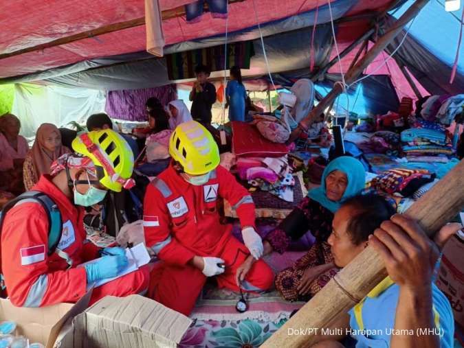 MHU-MMSGI Beraksi untuk Negeri, Salurkan Bantuan Kemanusiaan Gempa Cianjur