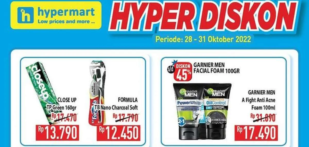Promo JSM Hypermart Sabtu 29 Oktober 2022, Promo Selama 4 Hari