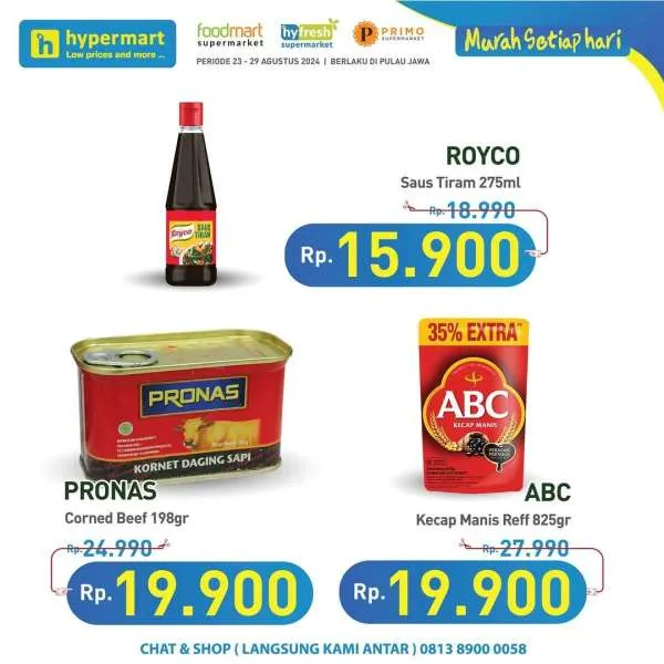 Promo JSM Hypermart Hyper Diskon Weekend Periode 23-26 Agustus 2024