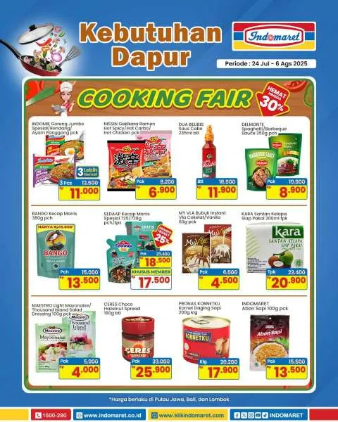 Promo Indomaret Super Hemat Periode 24 Juli-6 Agustus 2025