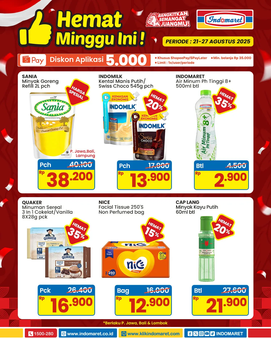 Promo JSM Indomaret Periode 22-24 Agustus 2025