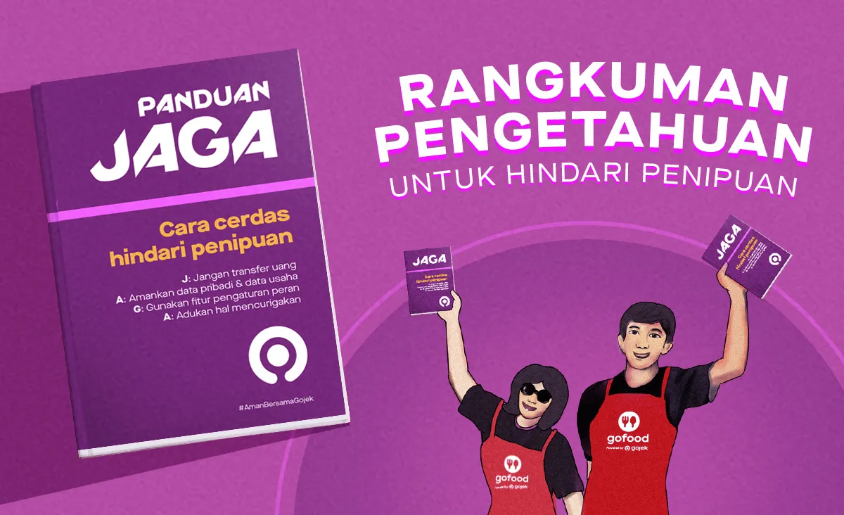Kiat bagi mitra GoFood menjaga keamanan transaksi digital dan terhindar penipuan