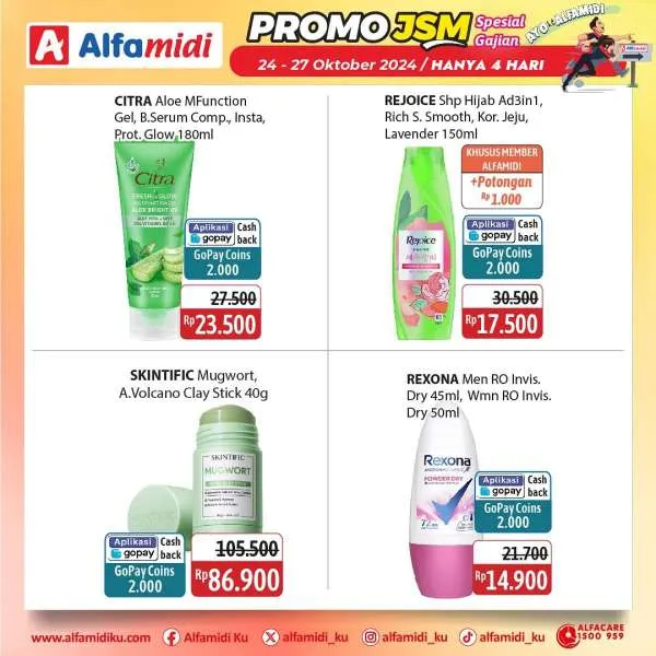 Promo JSM Alfamidi Spesial Gajian Periode 24-27 Oktober 2024