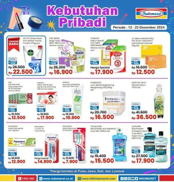 Promo Indomaret Super Hemat 12-25 Desember 2024