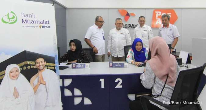 PosIND dan Bank Muamalat Luncurkan Layanan Tabungan Haji di Kantor Pos