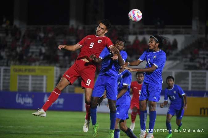 Kualifikasi Piala Asia U20 2025: Timnas Menang 4-0 Lawan Maladewa 