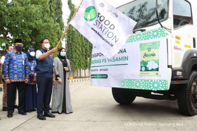 Pemprov DKI Jakarta Gelar Ekspor 19 Ton Beras ke Arab Saudi