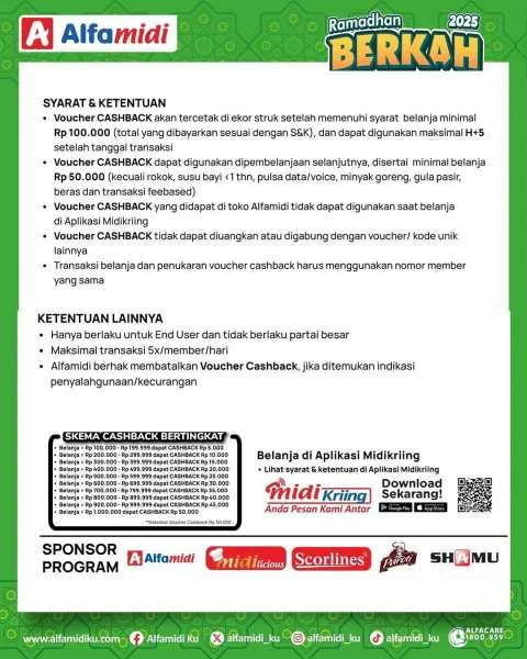 Promo JSM Alfamidi Periode 21-23 Maret 2025