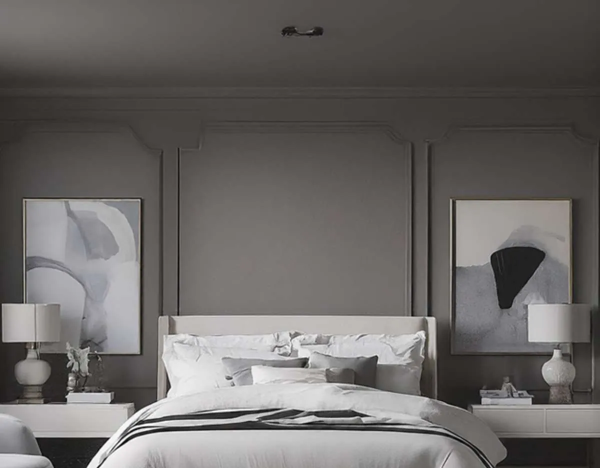Futuristik, Ini Ide Kombinasi Warna Cat Plafon dan Dinding Abu-Abu