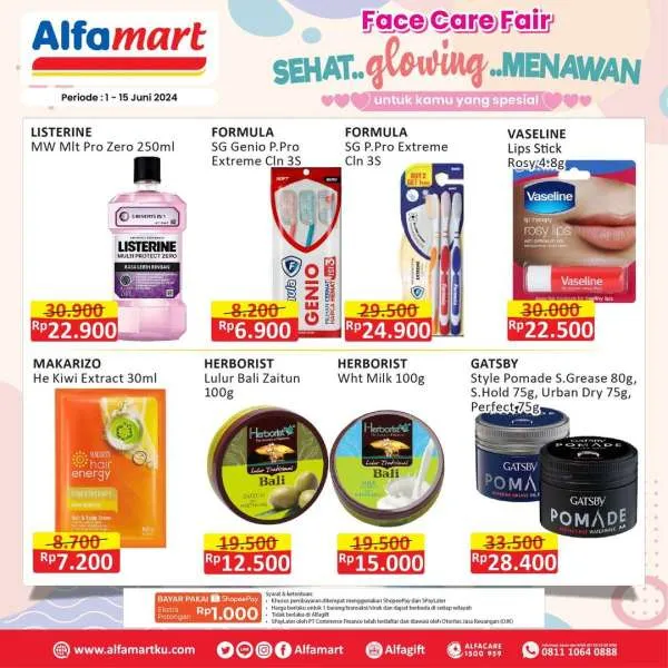 Promo Alfamart Personal Care Fair Periode 1-15 Juni 2024