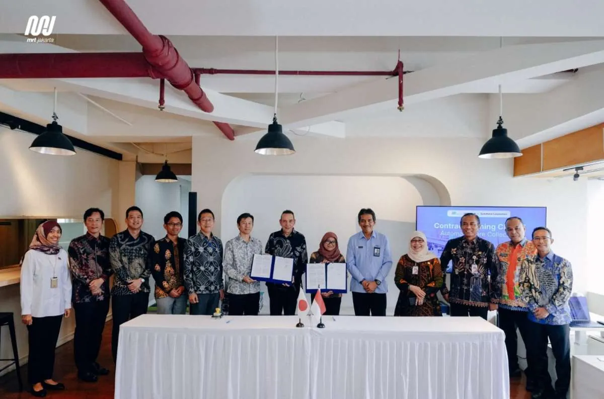 Percepat Fase 2A, MRT Jakarta Teken Kontrak CP207 untuk Sistem Tarif Otomatis