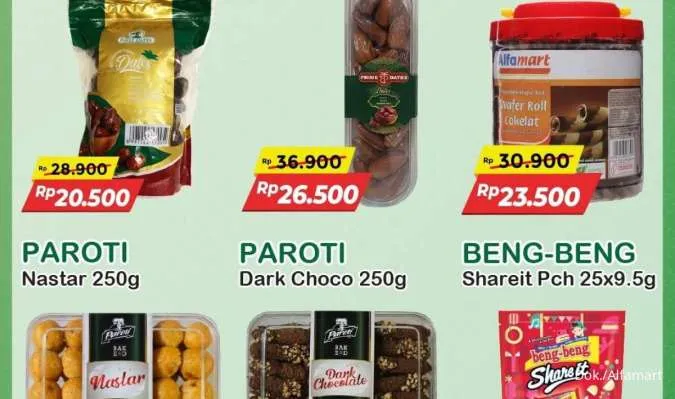 Promo Alfamart Lebaran Hemat 1-15 April 2025, Beli 1 Gratis 1 Kue Kering Toples