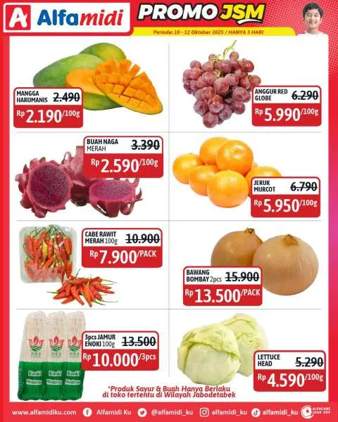 Promo JSM Alfamidi Periode 10-12 Oktober 2025