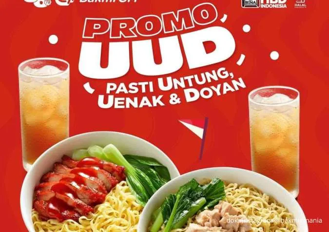 Promo Bakmi GM UUD 14-25 Agustus 2025, Paket 2 Pejuang atau 3 Pejuang Cuma Rp 80.000
