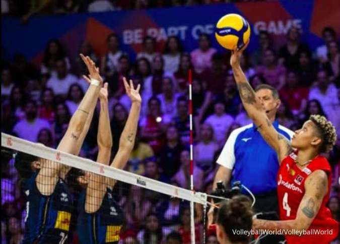 Link Live, Big Match, dan Jadwal VNL Women pada Jumat (11/7), Ada Polandia vs Brasil