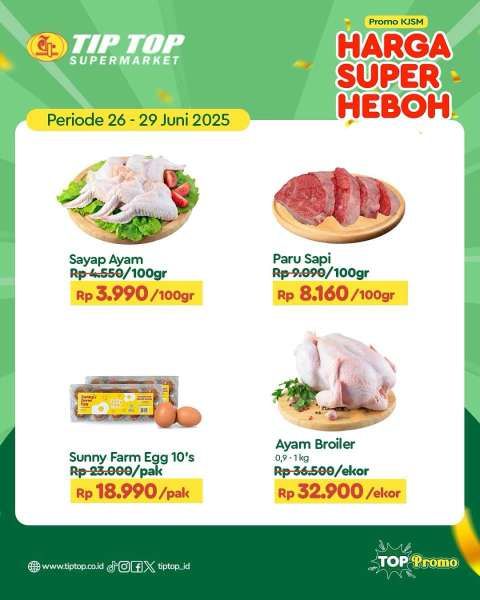 Promo KJSM Tip Top 26-29 Juni 2025