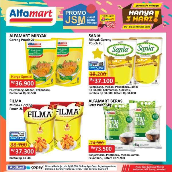 Promo JSM Alfamart Weekend 6-8 Desember 2024