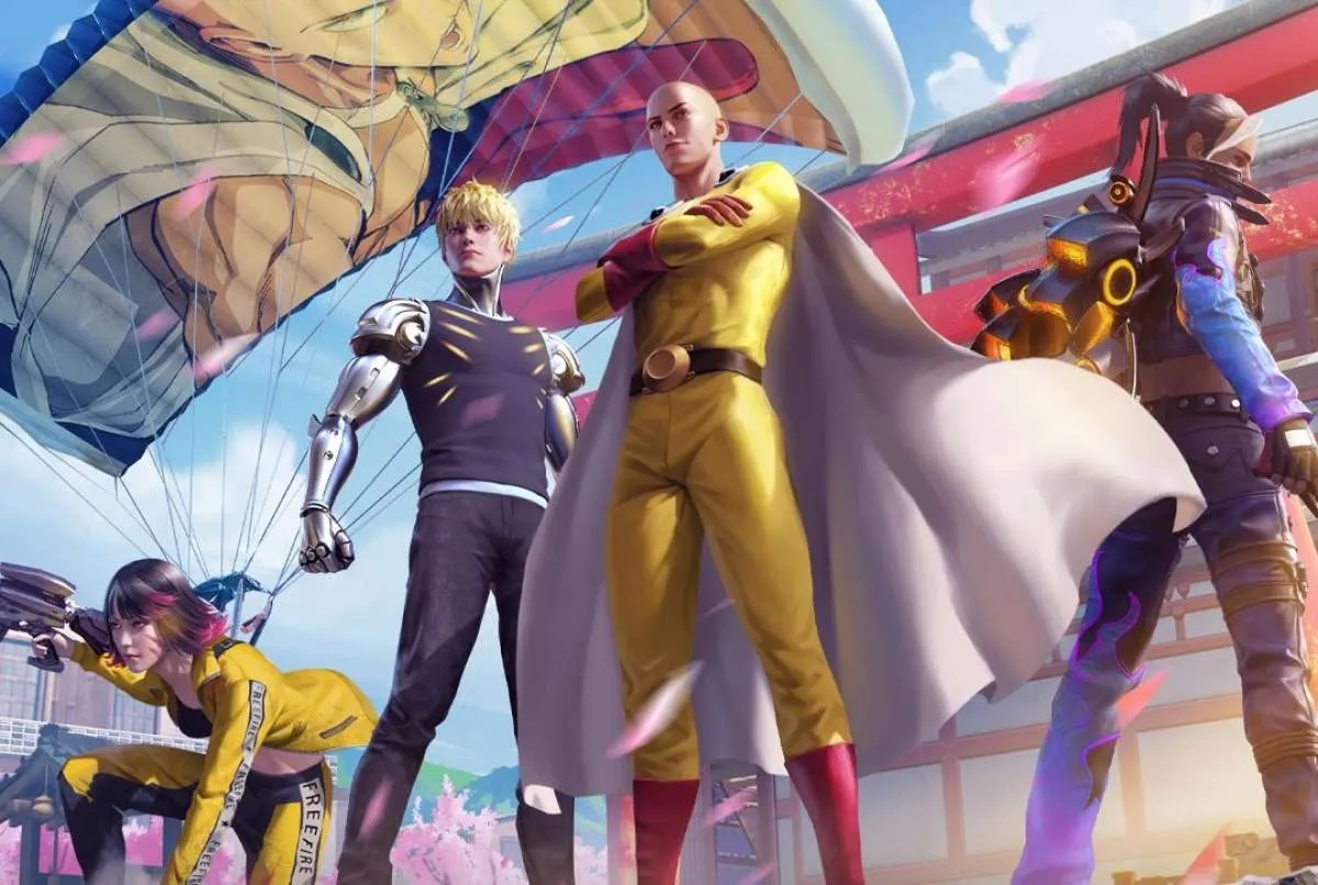 Siap jadi pahlawan? Skin kolaborasi Free Fire X One-Punch Man telah resmi hadir