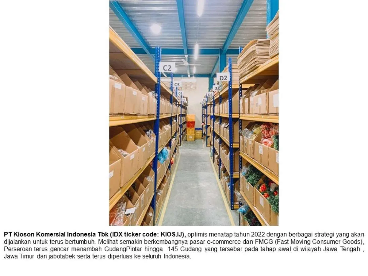 Kioson Komersial (KIOS) Gelar Rights Issue, Cari Dana untuk Penambahan Gudang