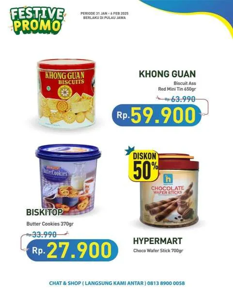 Promo Hypermart Festive Periode 31 Januari-6 Februari 2025