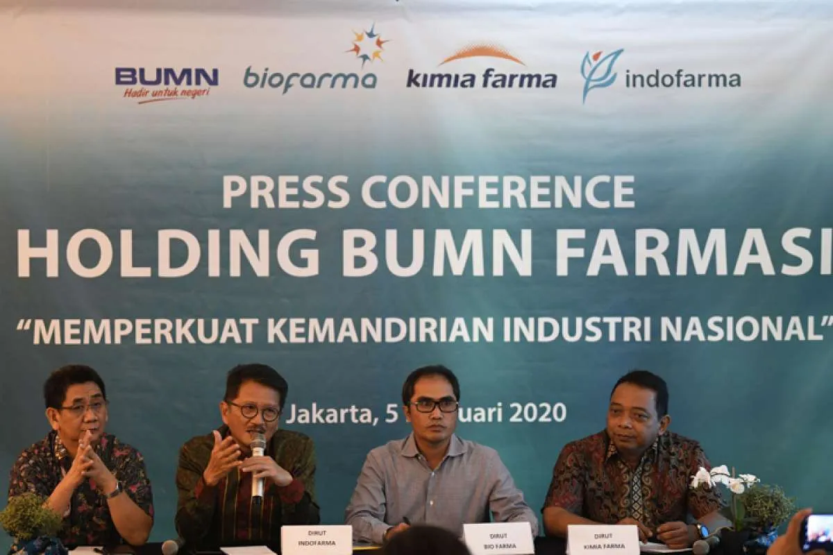 Holding BUMN Farmasi optimistis dapat kuasai pangsa pasar nasional di 2020