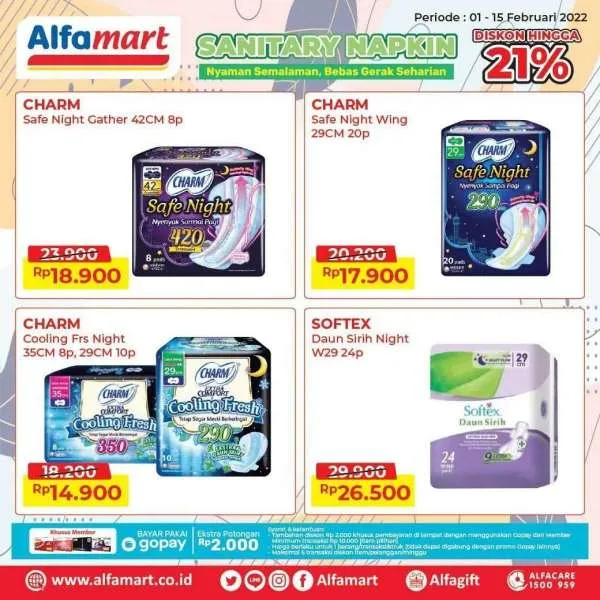 Promo Alfamart Periode 1-15 Februari 2022