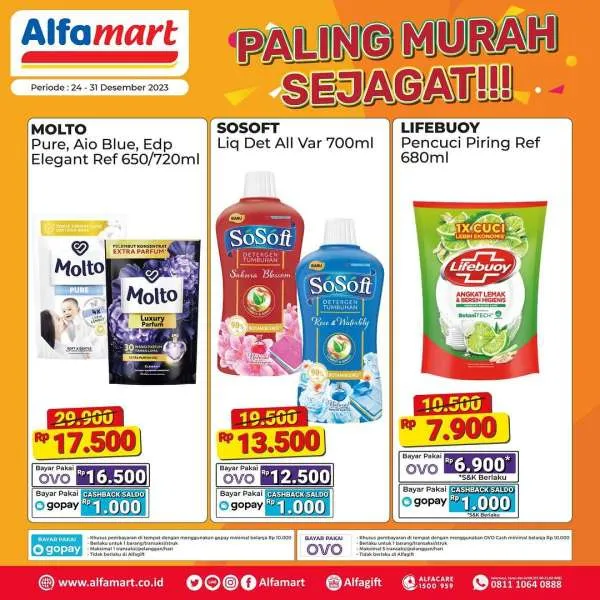 Promo Alfamart Paling Murah Terbaru Sampa 31 Desember 2023