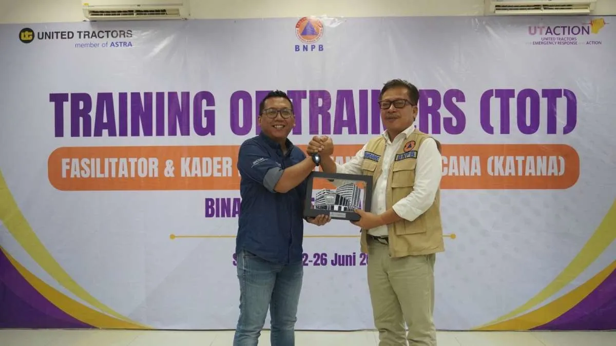 United Tractors Gelar Pelatihan Kampung Tangguh Bencana bagi Desa Binaan
