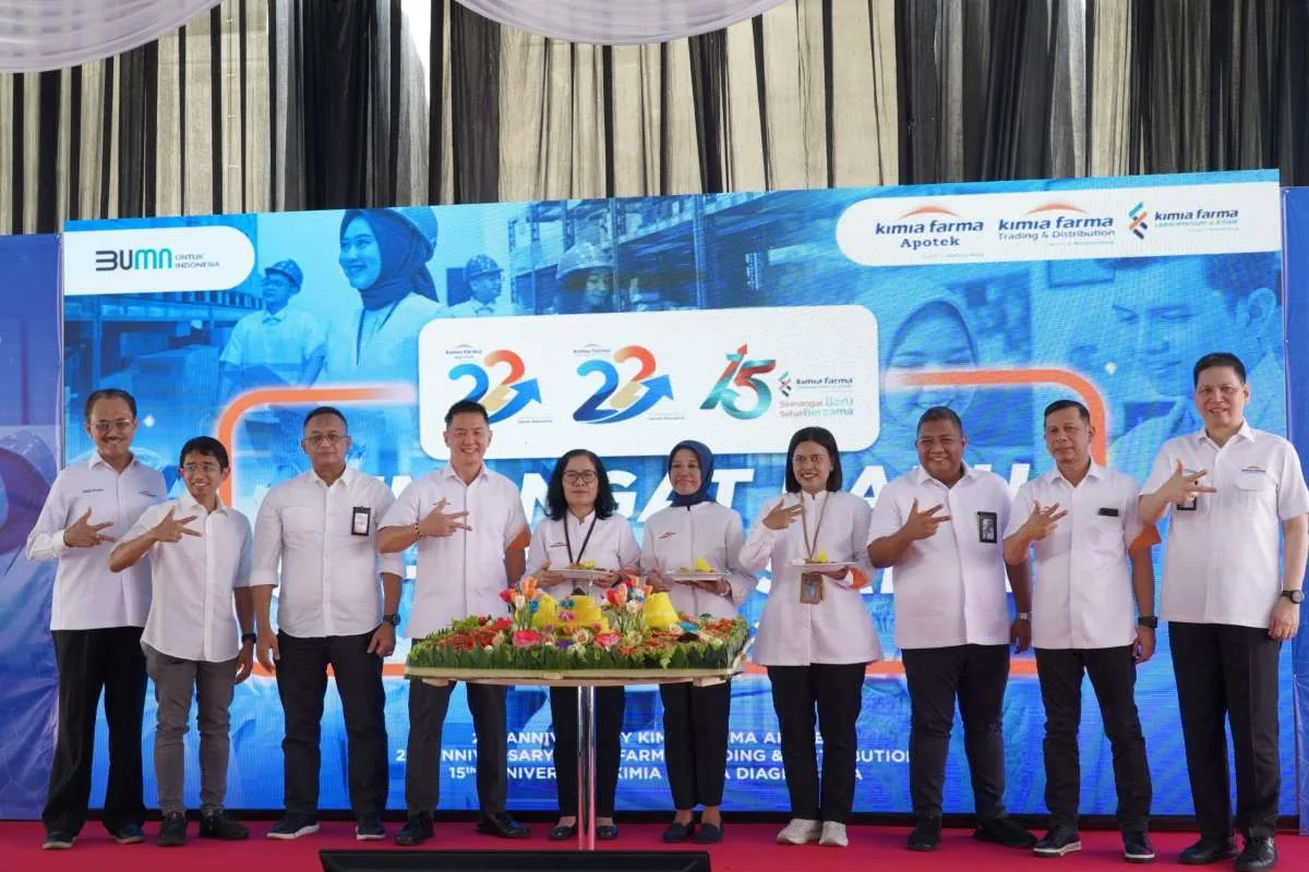 22nd Anniversary Kimia Farma Apotek Misi Semangat Baru, Sehat Bersama