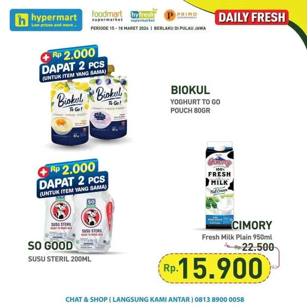 Promo JSM Hypermart Hyper Diskon Weekend Periode 15-18 Maret 2024