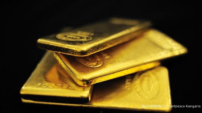 Akhirnya, harga emas melambung di atas US$ 1.700